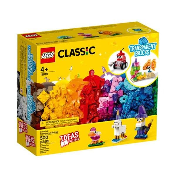 LEGO Classic Tijolos Criativos Transparentes - 11013