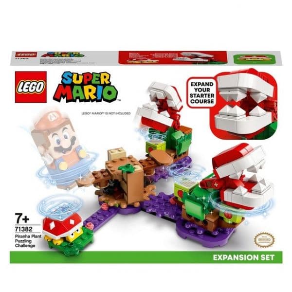 LEGO Super Mario Set De Expansão: Desafio Enigmático Das Plantas Piranha - 71382
