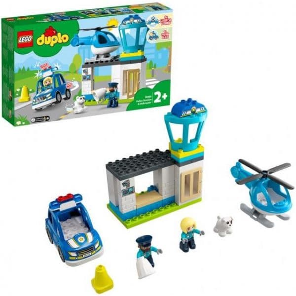 LEGO Duplo Esquadra da Polícia e Helicópteror - 10959