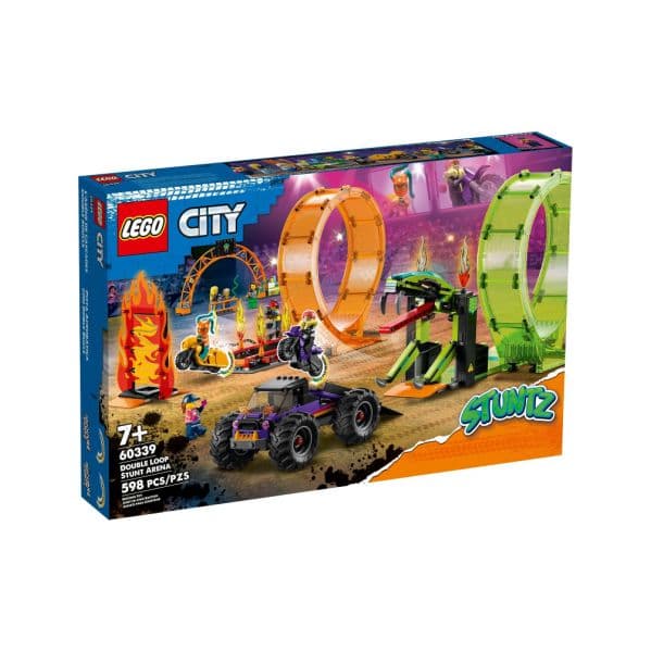 LEGO City Stuntz Arena de Acrobacias com Loop Duplo - 60339