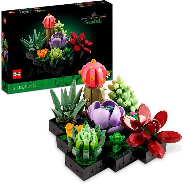 LEGO Icons: Suculentas 771 Peças - 10309