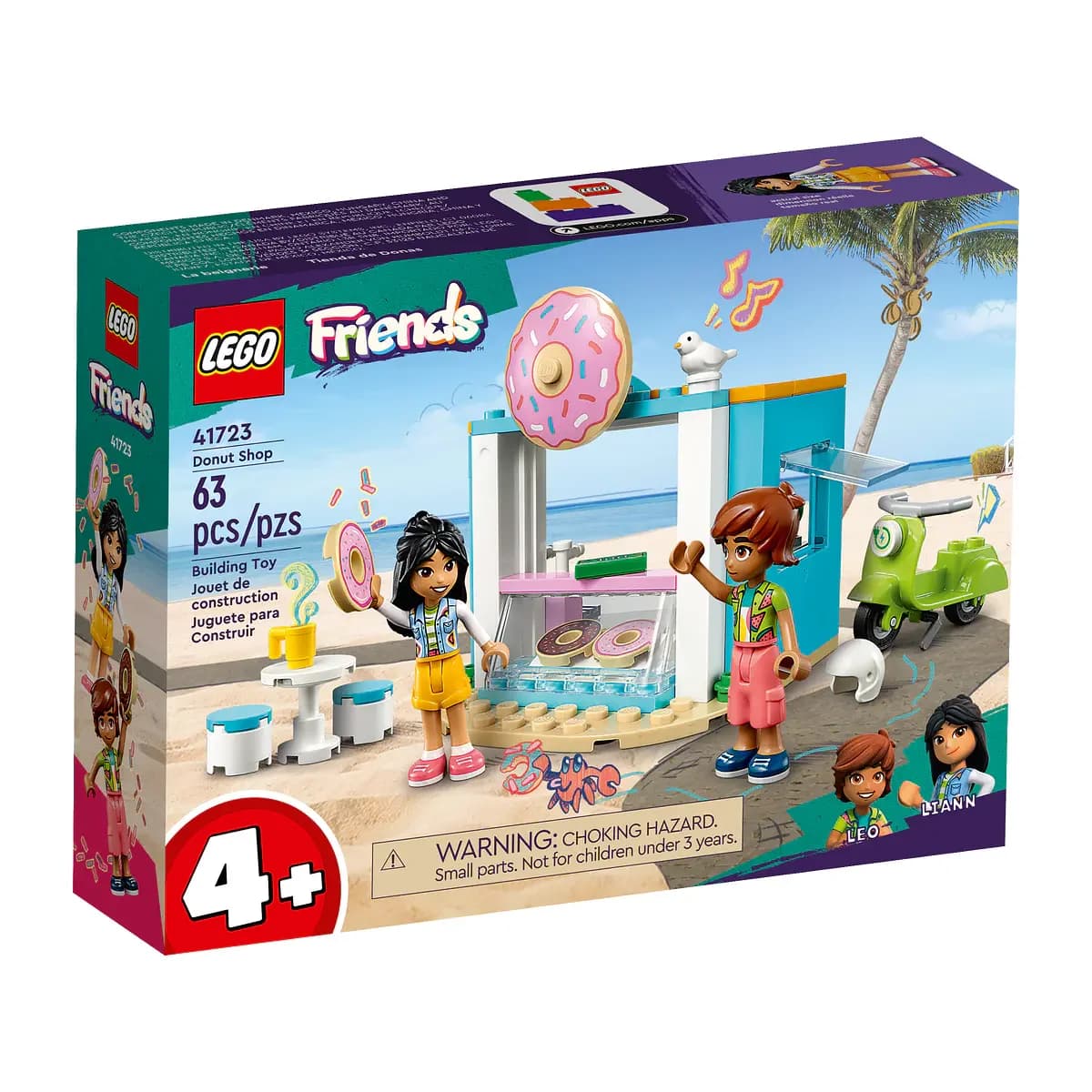 LEGO Friends 41723 - Loja de Donuts 4+