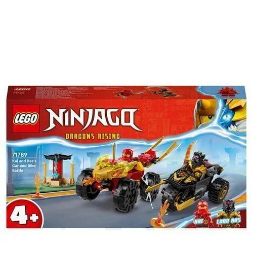 LEGO Ninjago Batalha de Carro, Mota de Kai e Ras - 71789