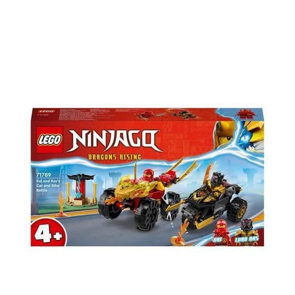 LEGO Ninjago Batalha de Carro, Mota de Kai e Ras - 71789