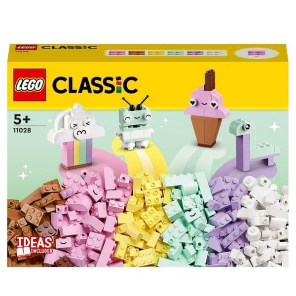 LEGO Classic Diversão Criativa em Tons Pastel - 11028