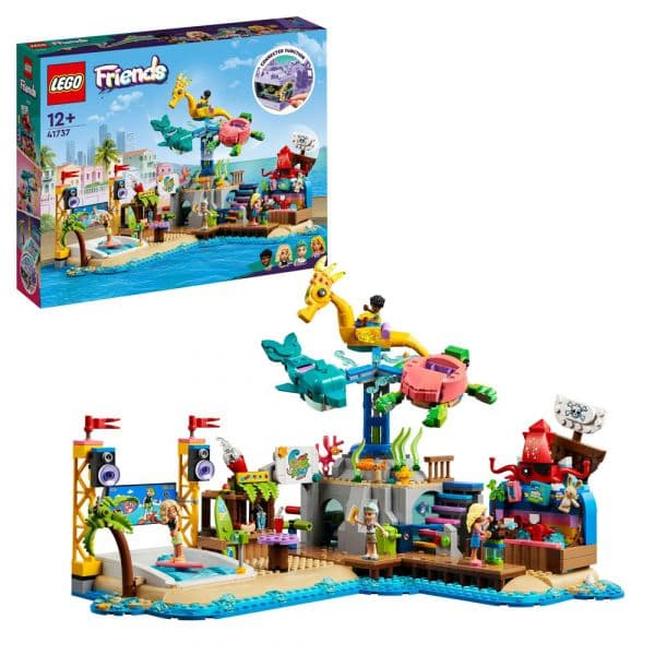 LEGO Friends: Parque de Diversões na Praia Idades 12+ 1348 Peças - 41737