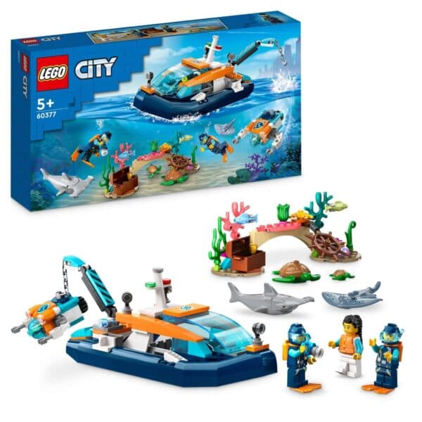 Lego Barco de Mergulho Explorador City 5+