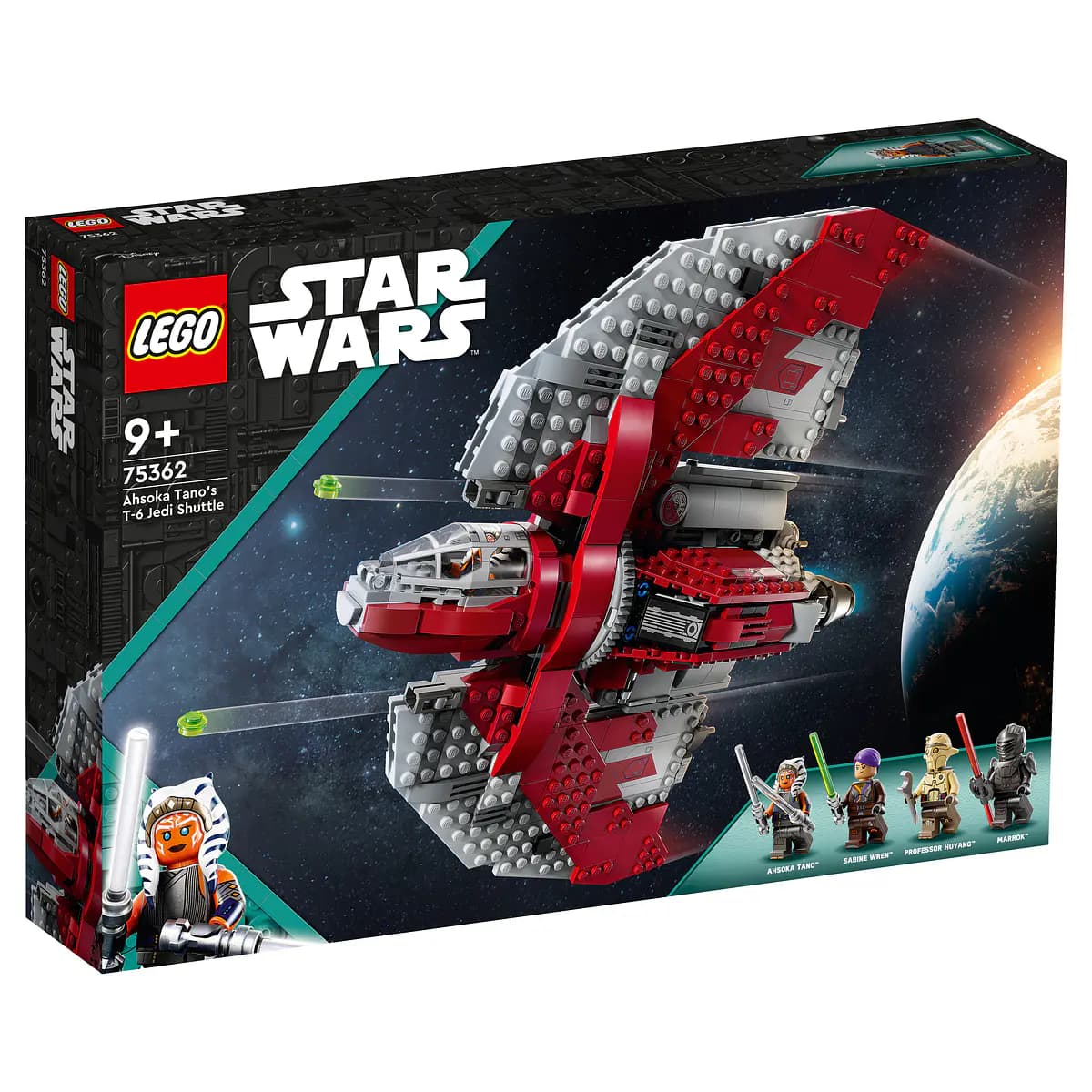 LEGO Star Wars Ahsoka Tano's T-6 Jedi Shuttle - 75362