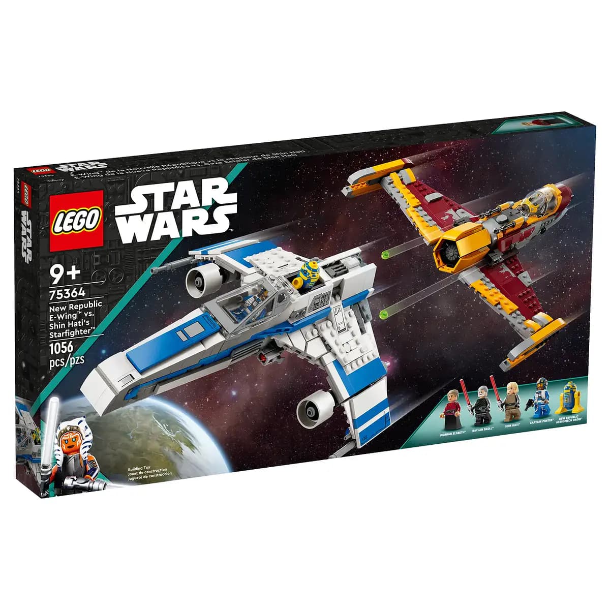 New Republic E-Wing vs Starfighter de Shin Hati