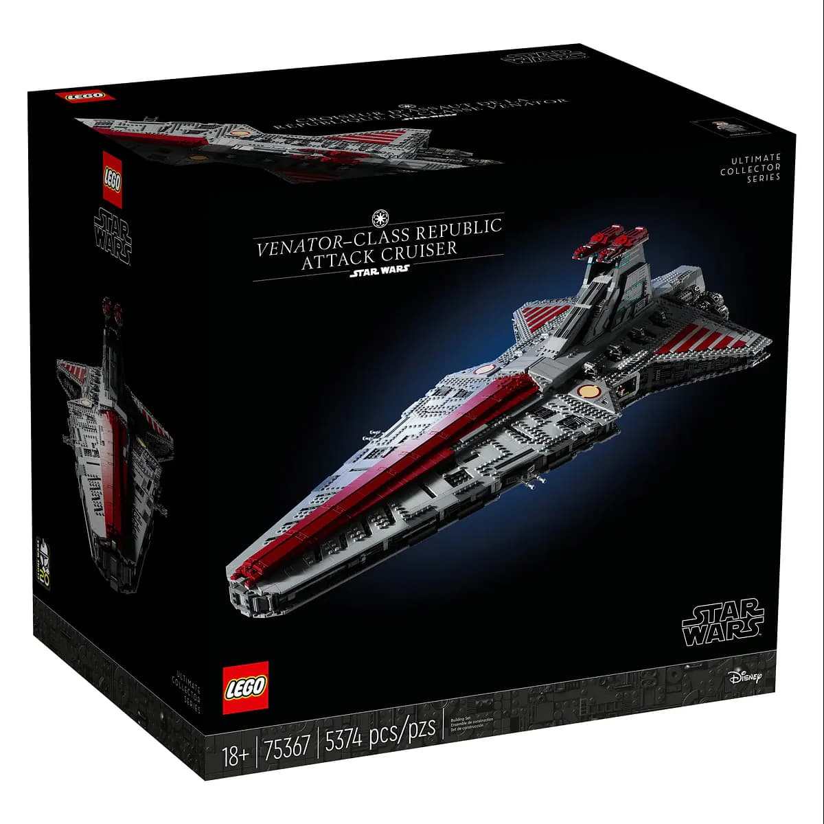 LEGO Star Wars Venator-Class Republic Attack Cruiser - 75367