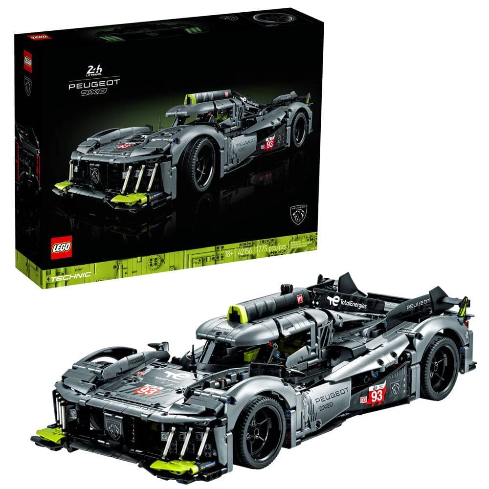 LEGO Technic Peugeot 9X8 24H Le Mans Hipercarro Híbrido - 42156