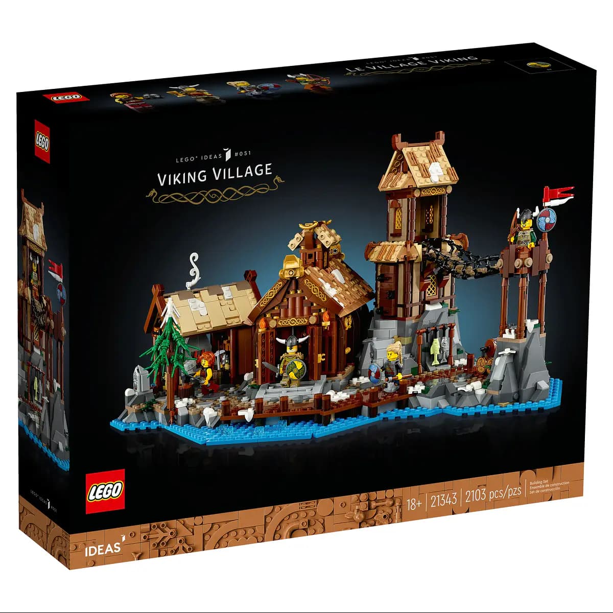 LEGO Ideas Poblado Vikingo Viking Village - 21343