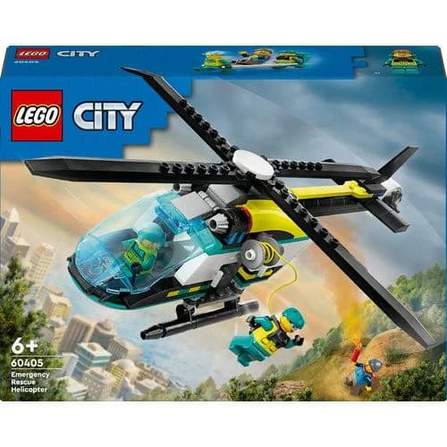 Lego Helicóptero de Resgate City 6+