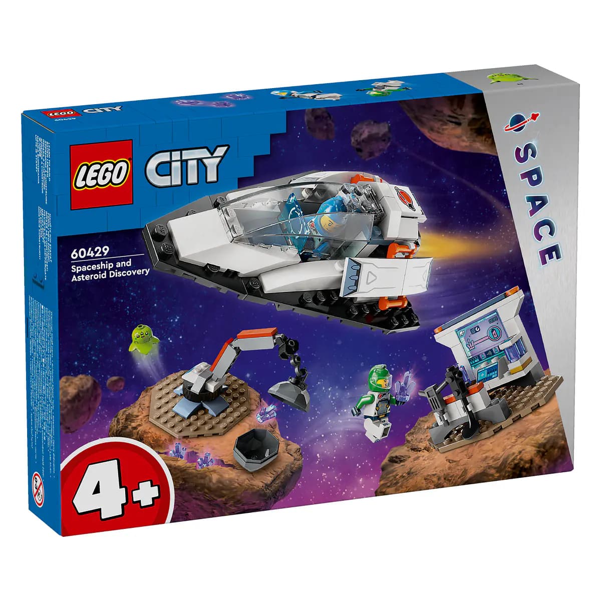 LEGO City Nave Espacial e Descoberta de Asteróide - 60429