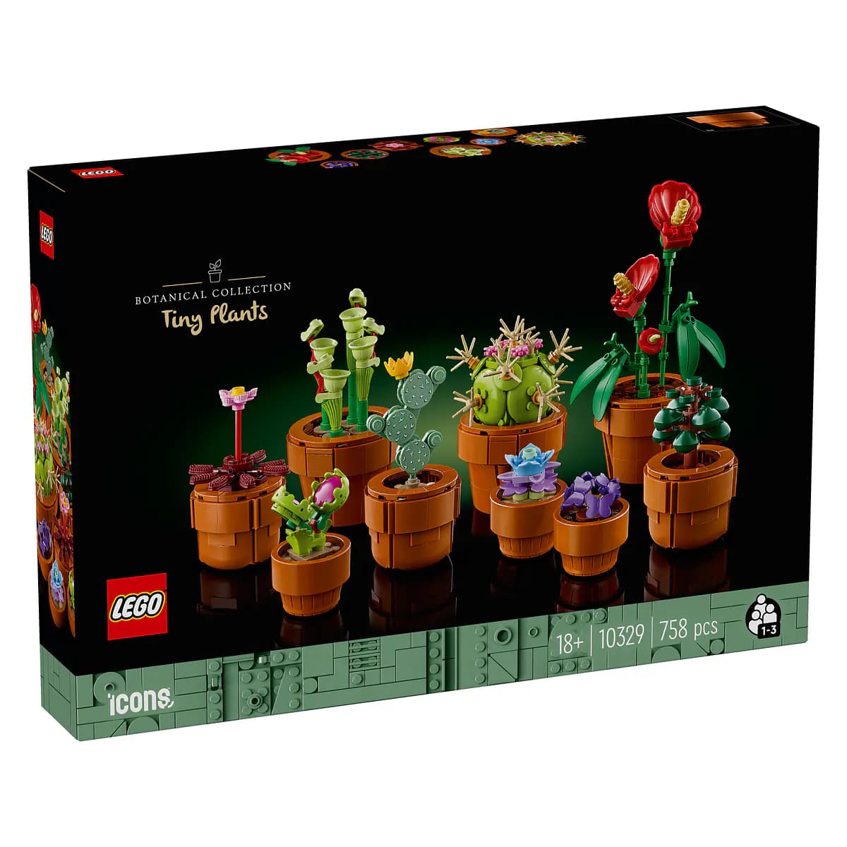 LEGO Icons Plantas em Miniatura - 10329