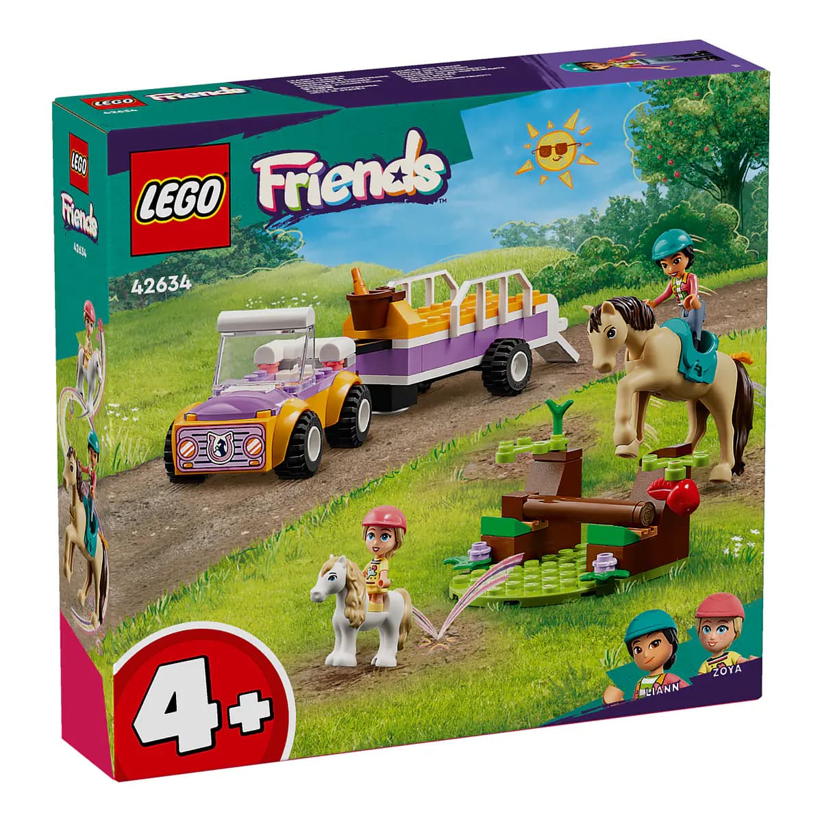 LEGO Friends Atrelado com Cavalo e Pónei - 42634
