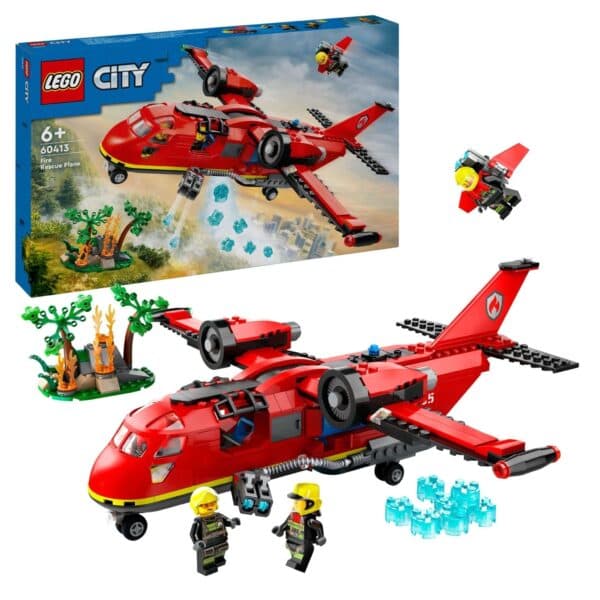 LEGO City Avião de Resgate dos Bombeiros - 60413