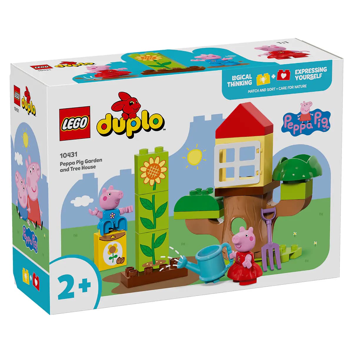 LEGO Duplo Peppa Pig Jardim e Casa da Árvore da Porquinha Peppa - 10431