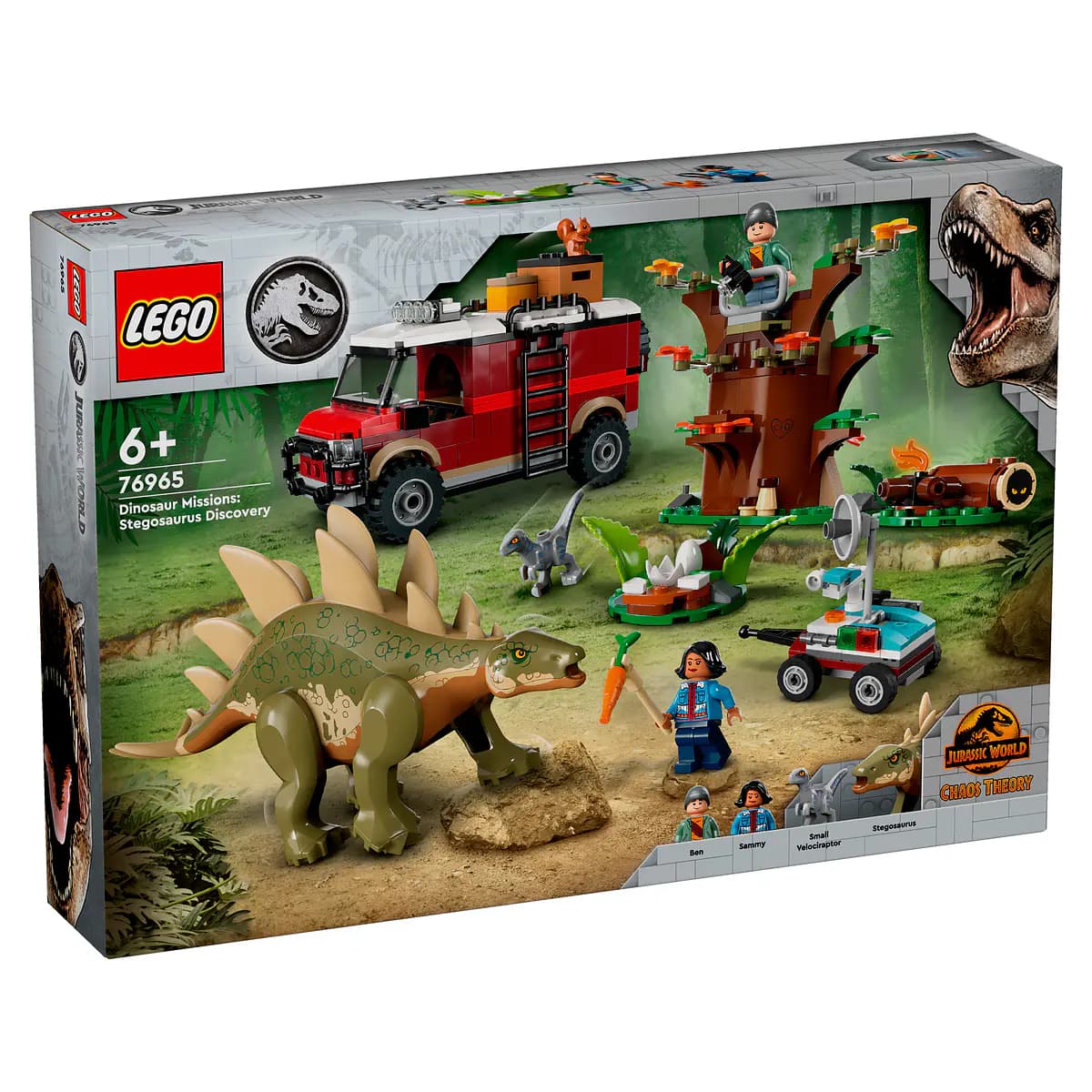 LEGO Jurassic World Missões de Dinossauros: Descoberta do Estegossauro - 76965