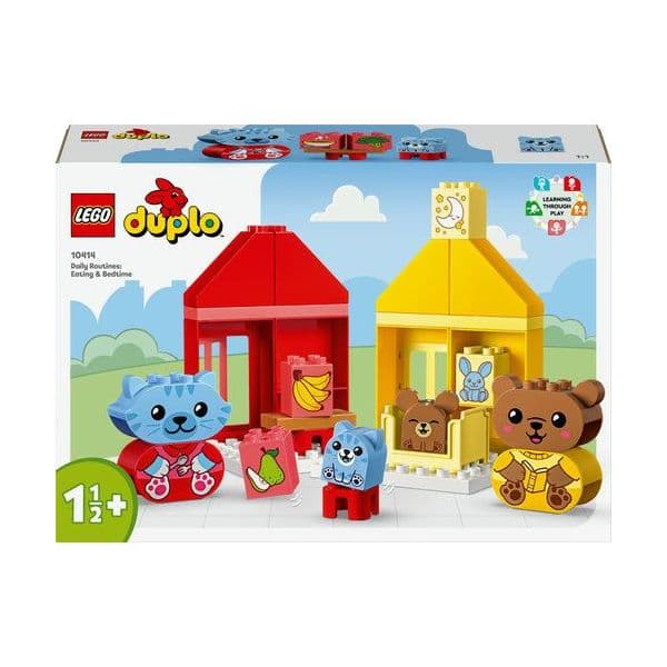LEGO Duplo My First Rotinas Diárias: Comer e Dormir - 10414