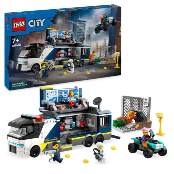 LEGO City Camião de Laboratório Criminal da Polícia - 60418