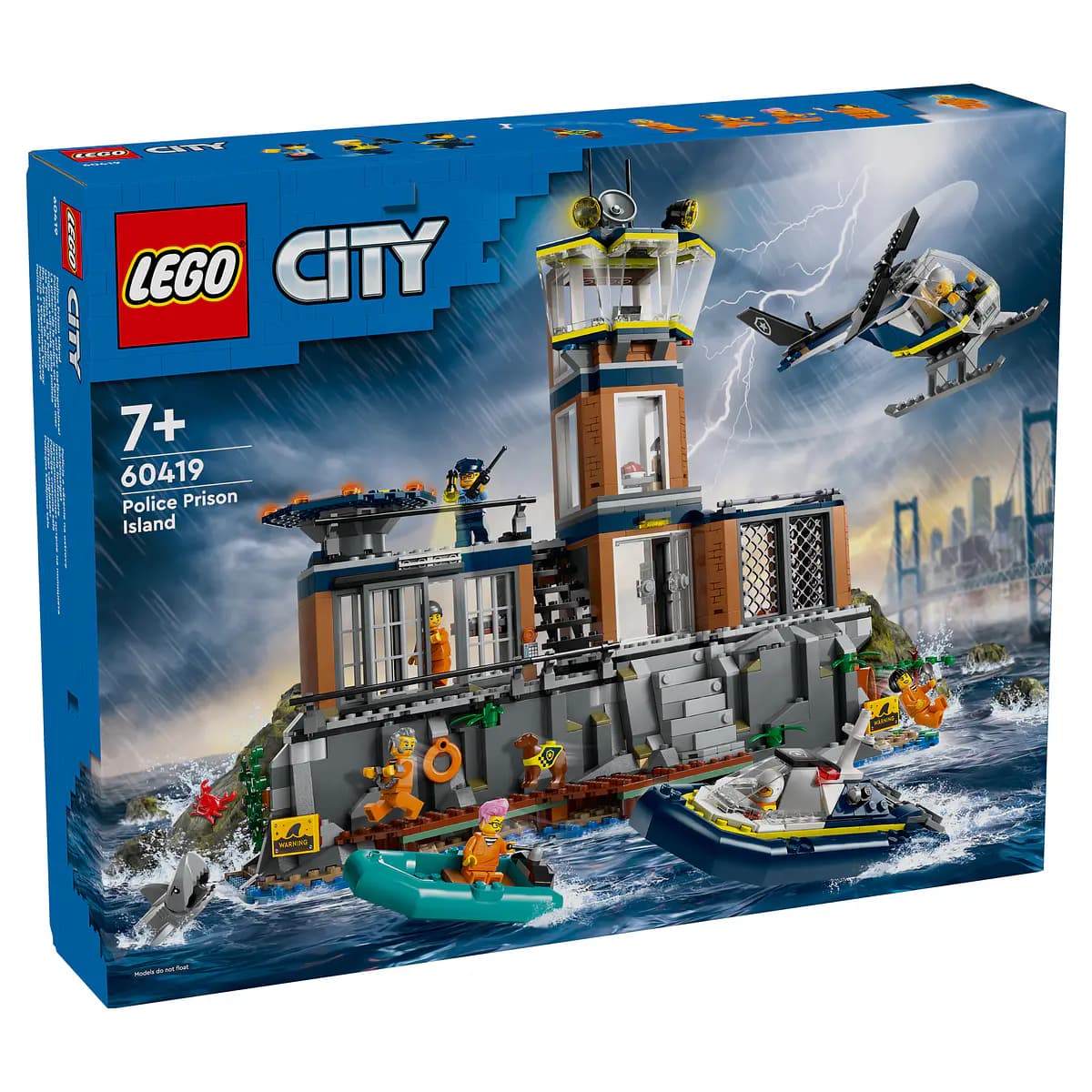 LEGO City Ilha da Prisão da Polícia - 60419