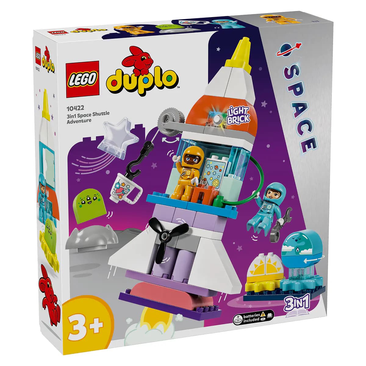 LEGO Duplo LO Town Aventura no Vaivém Espacial 3 em1 - 10422