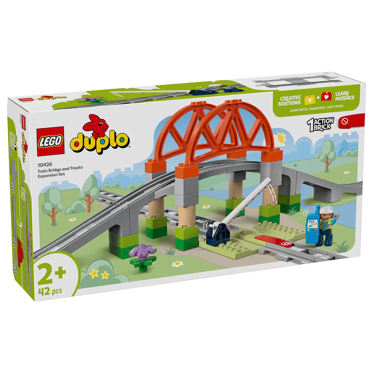 LEGO Duplo Set de Expansão de Ponte e Carris para Comboio - 10426