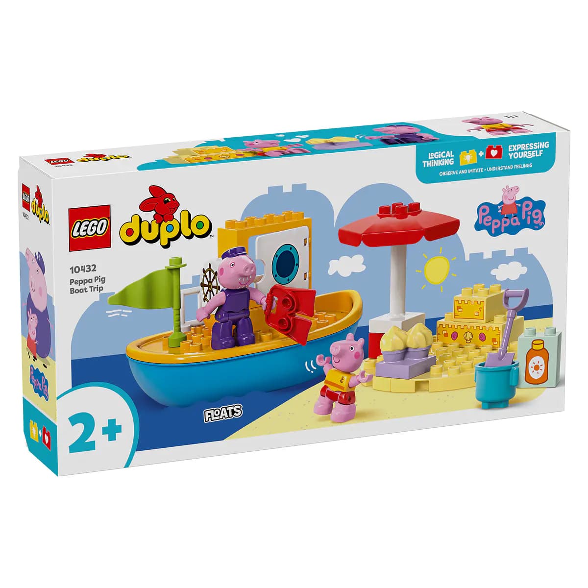 LEGO Duplo Peppa Pig Viagem de Barco da Porquinha Peppa - 10432