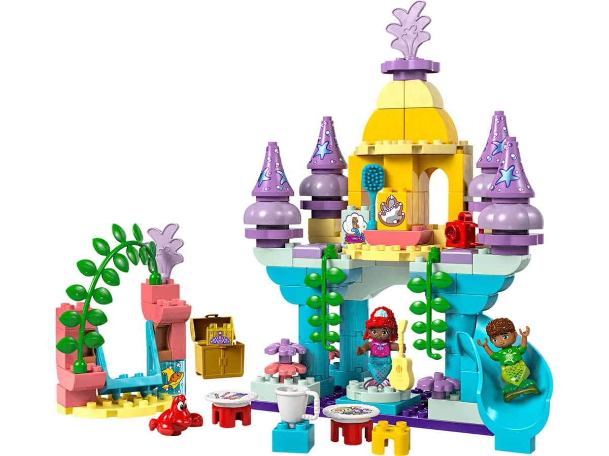 LEGO Duplo Disney O Palácio Subaquático Mágico da Ariel - 10435