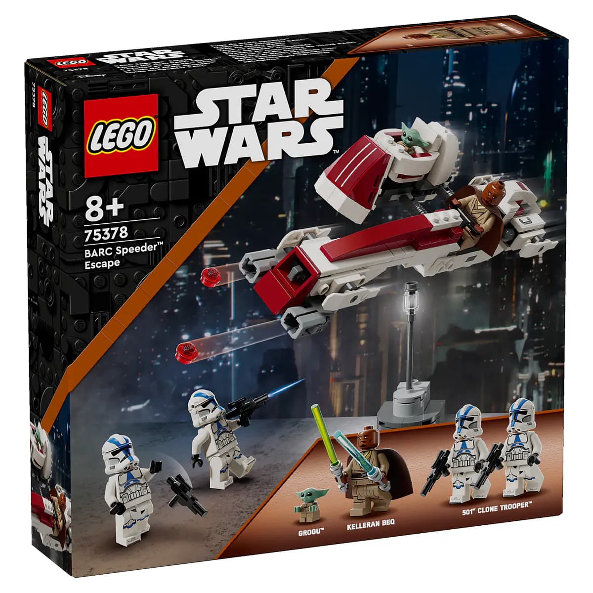 LEGO Star Wars The Mandalorian: Fuga de BARC Speeder - 75378