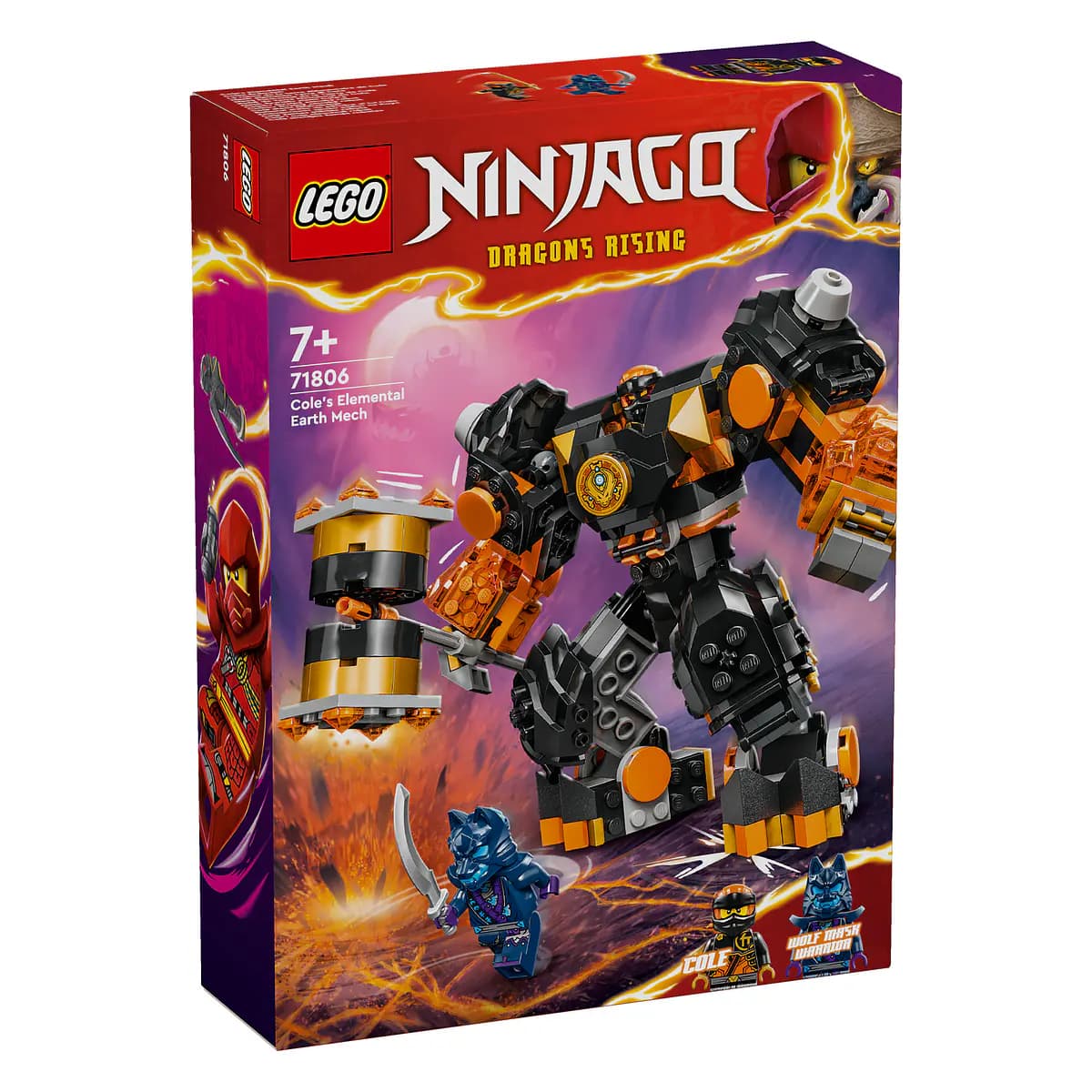 LEGO Ninjago Robô da Terra Elemental do Cole - 71806