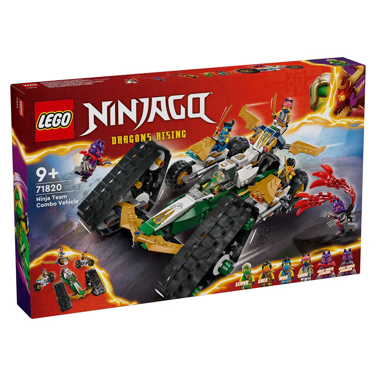 LEGO Ninjago Veículo Combinado da Equipa Ninja - 71820