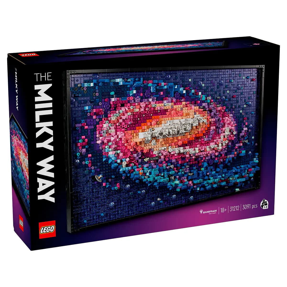 LEGO Art A Galáxia da Via Láctea - 31212