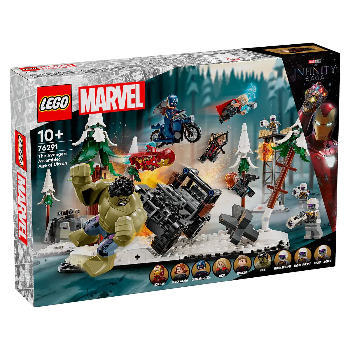 LEGO Marvel Super Heroes Os Vingadores Unidos: Era de Ultron - 76291