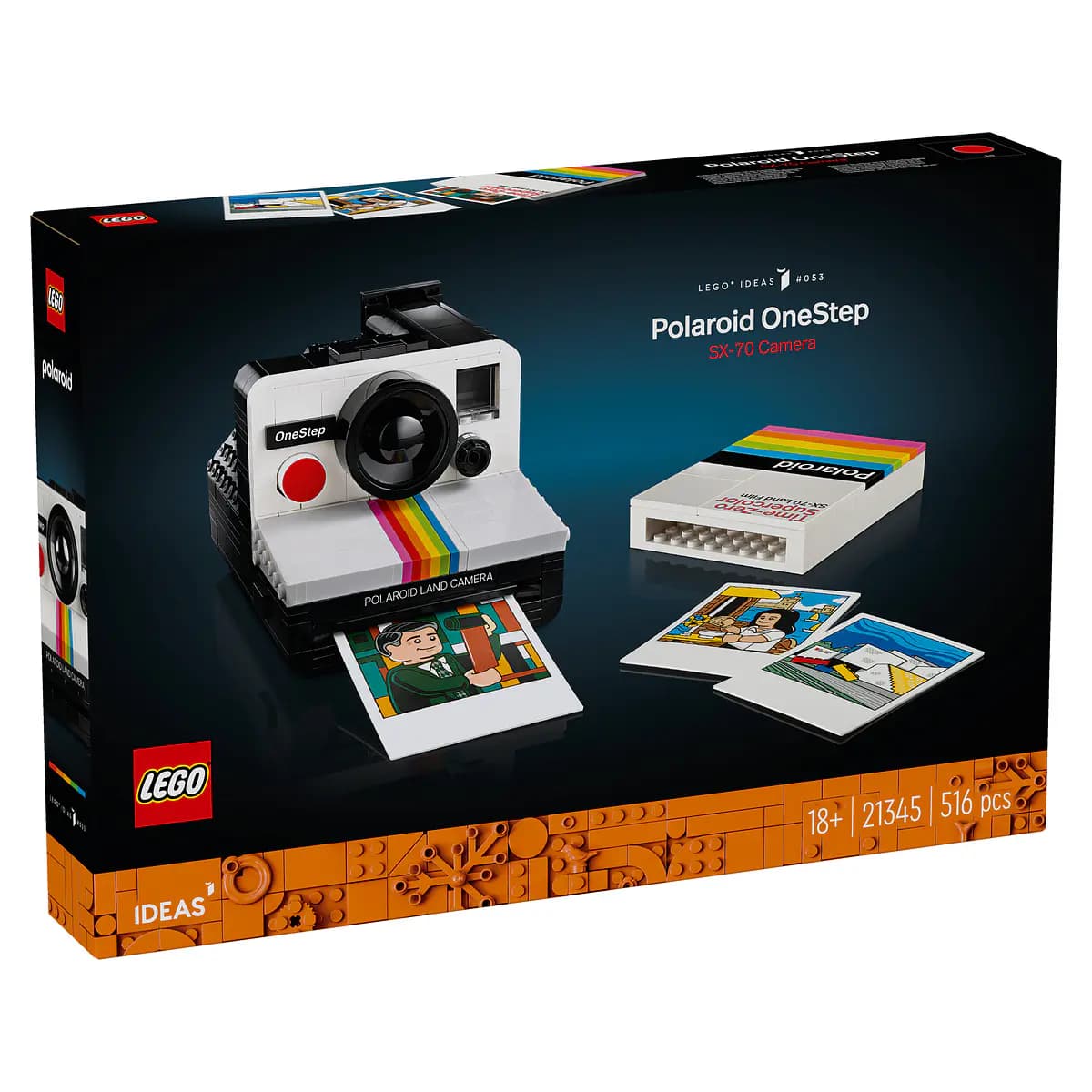 LEGO Ideas Câmara Polaroid OneStep SX-70 - 21345