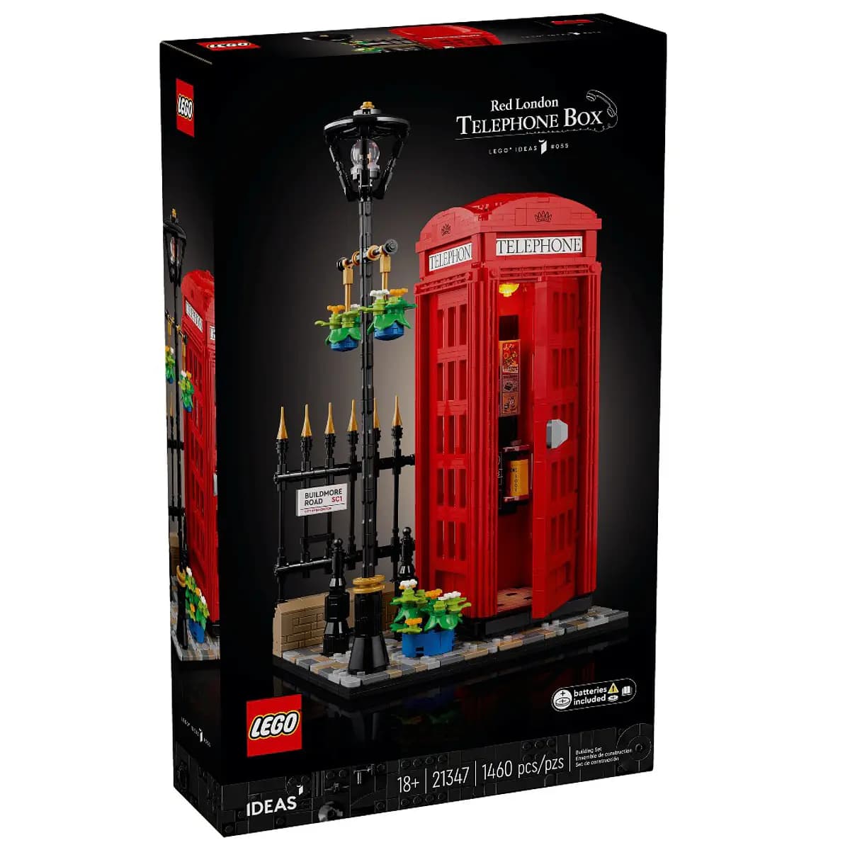 LEGO Ideas Cabine Telefónica Vermelha de Londres - 21347