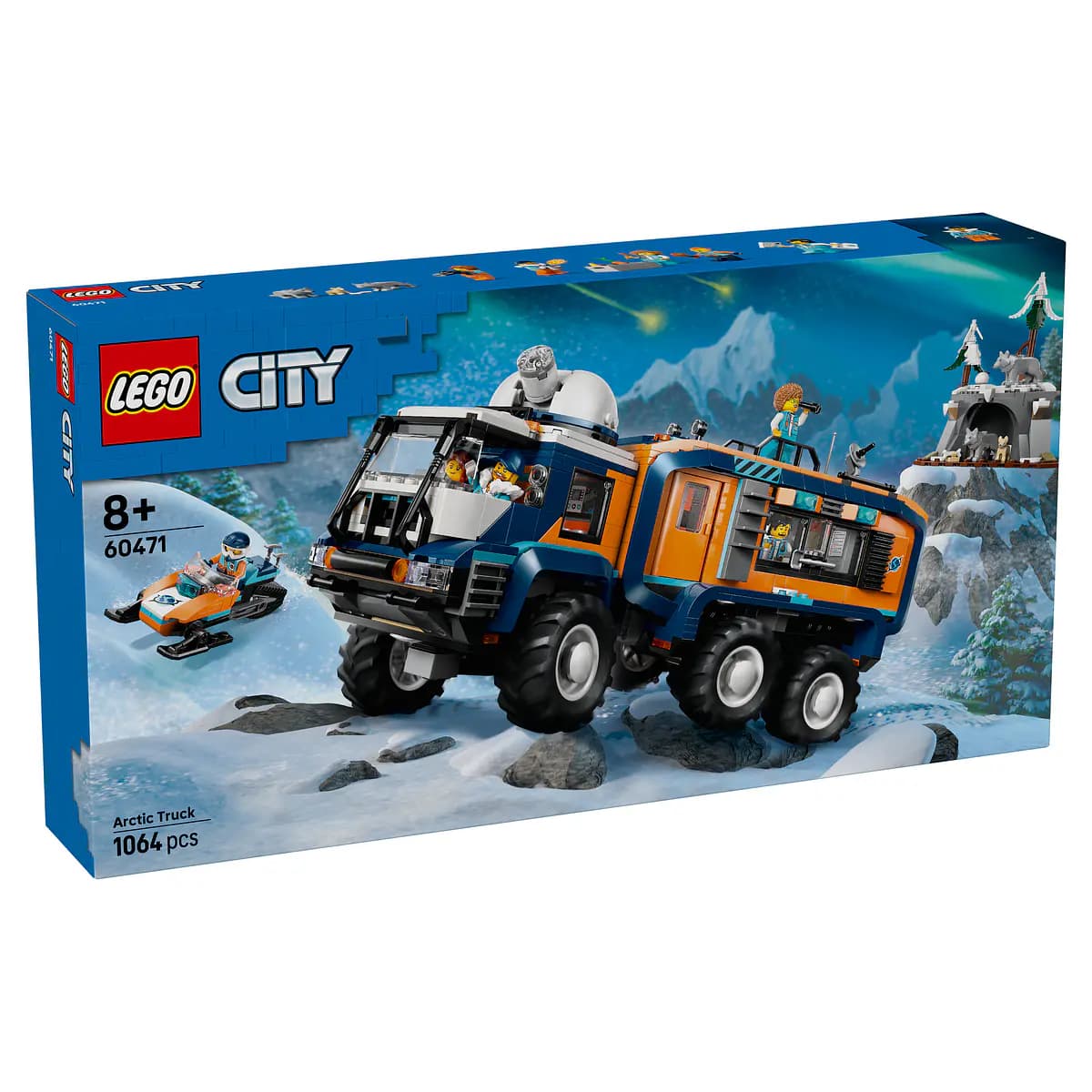 LEGO City Camião e Laboratório de Exploração Científica do Ártico - 60471