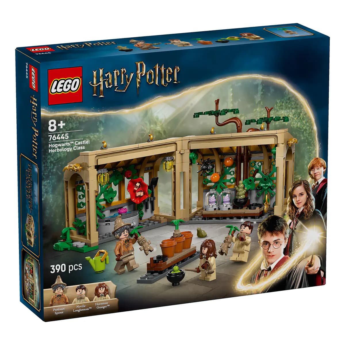 O Castelo de Hogwarts: Aula de Herbologia