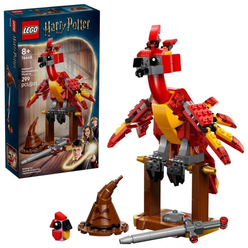 LEGO Harry Potter Fawkes A Fénix de Dumbled- or -e 76448