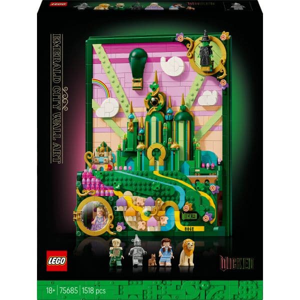 LEGO Wicked Emerald City Wall Art - 75685