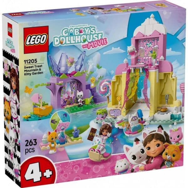 LEGO Gabby's Dollhouse Monte dos Docinhos e Jardim da Fadinha - 11205