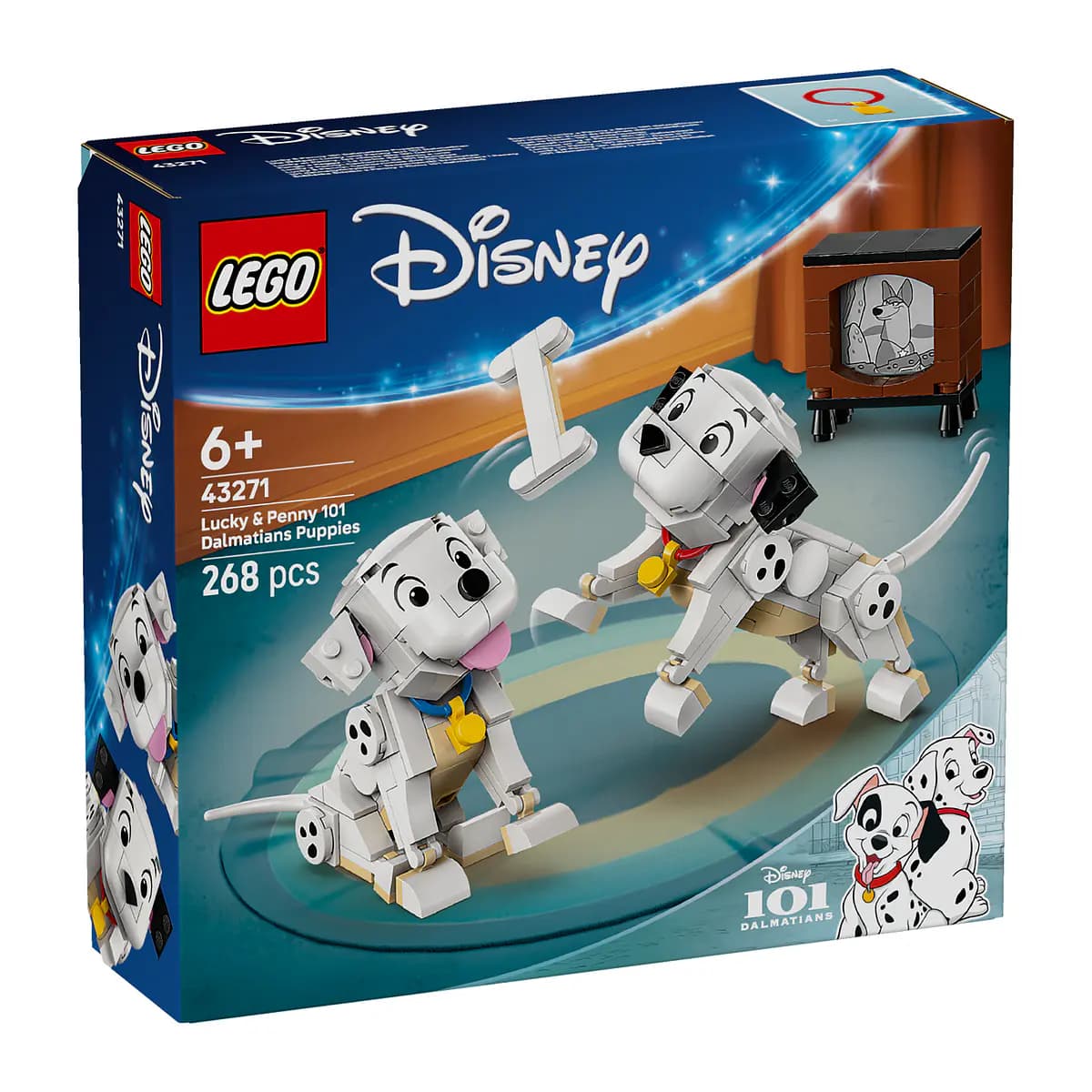 LEGO Disney Lucky & Penny: Cachorrinhos dos 101 Dálmatas - 43271