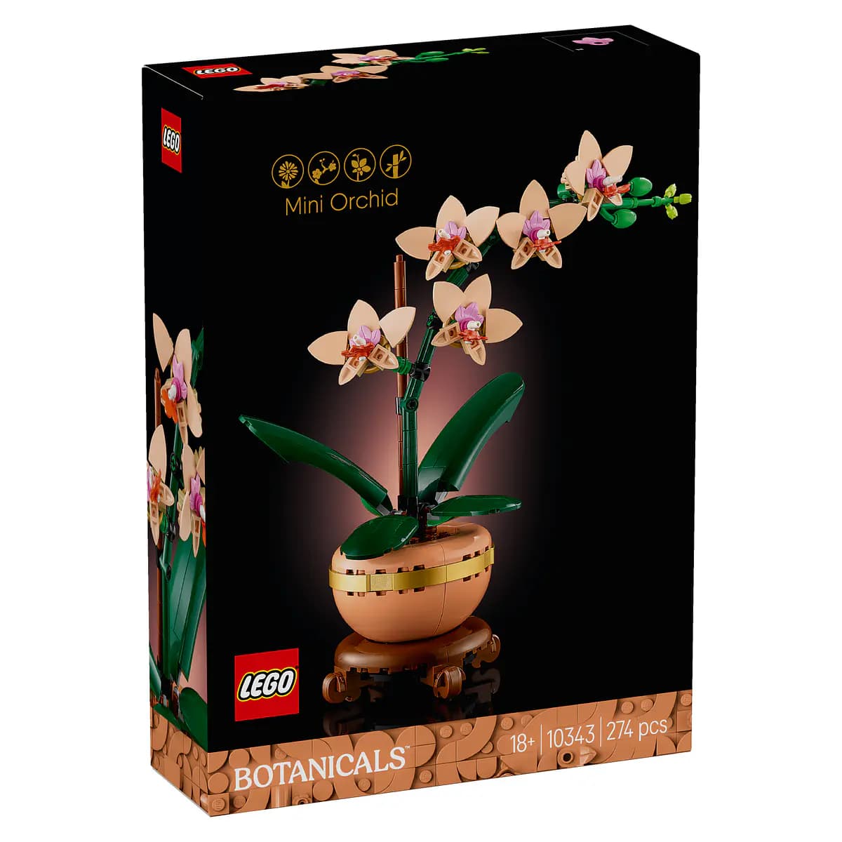 LEGO The Botanical Collection Orquídea em Miniatura - 10343