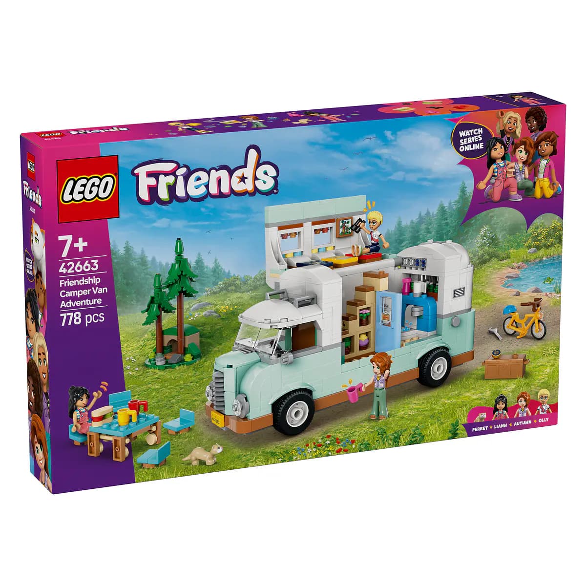 LEGO Friends Aventura na Autocaravana da Amizade - 42663