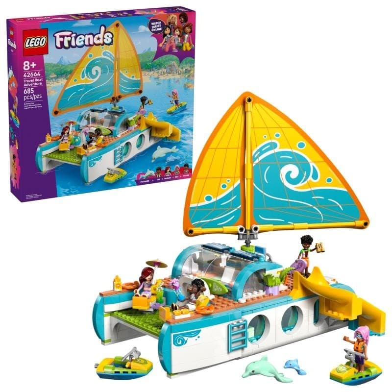 LEGO Friends Aventura em Viagem de Barco - 42664