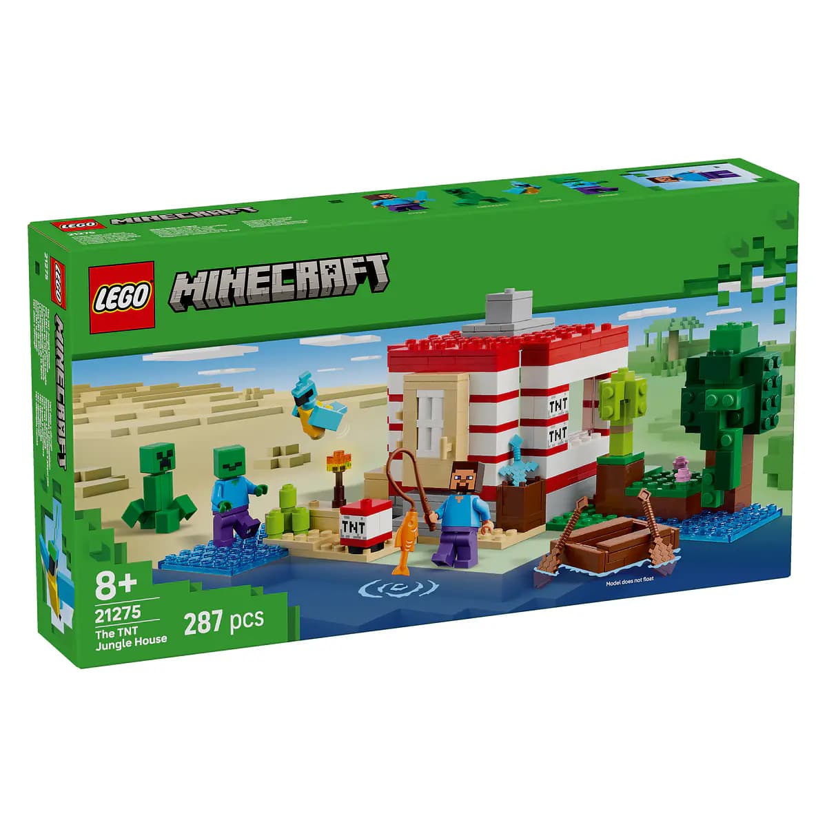 LEGO Minecraft A Casa TNT da Selva - 21275