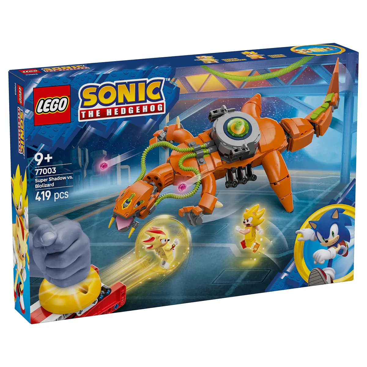 LEGO Sonic the Hedgehog Super Shadow contra Biolizard - 77003