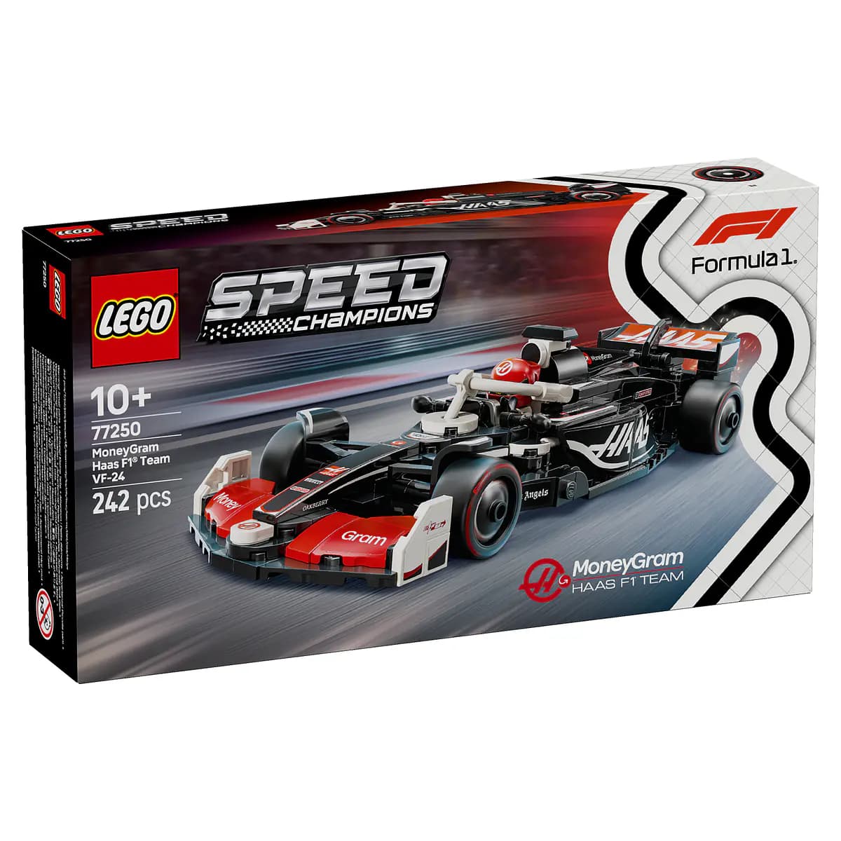 LEGO Speed Champions Carro de Corrida MoneyGram Haas F1 Team VF-24 - 77250