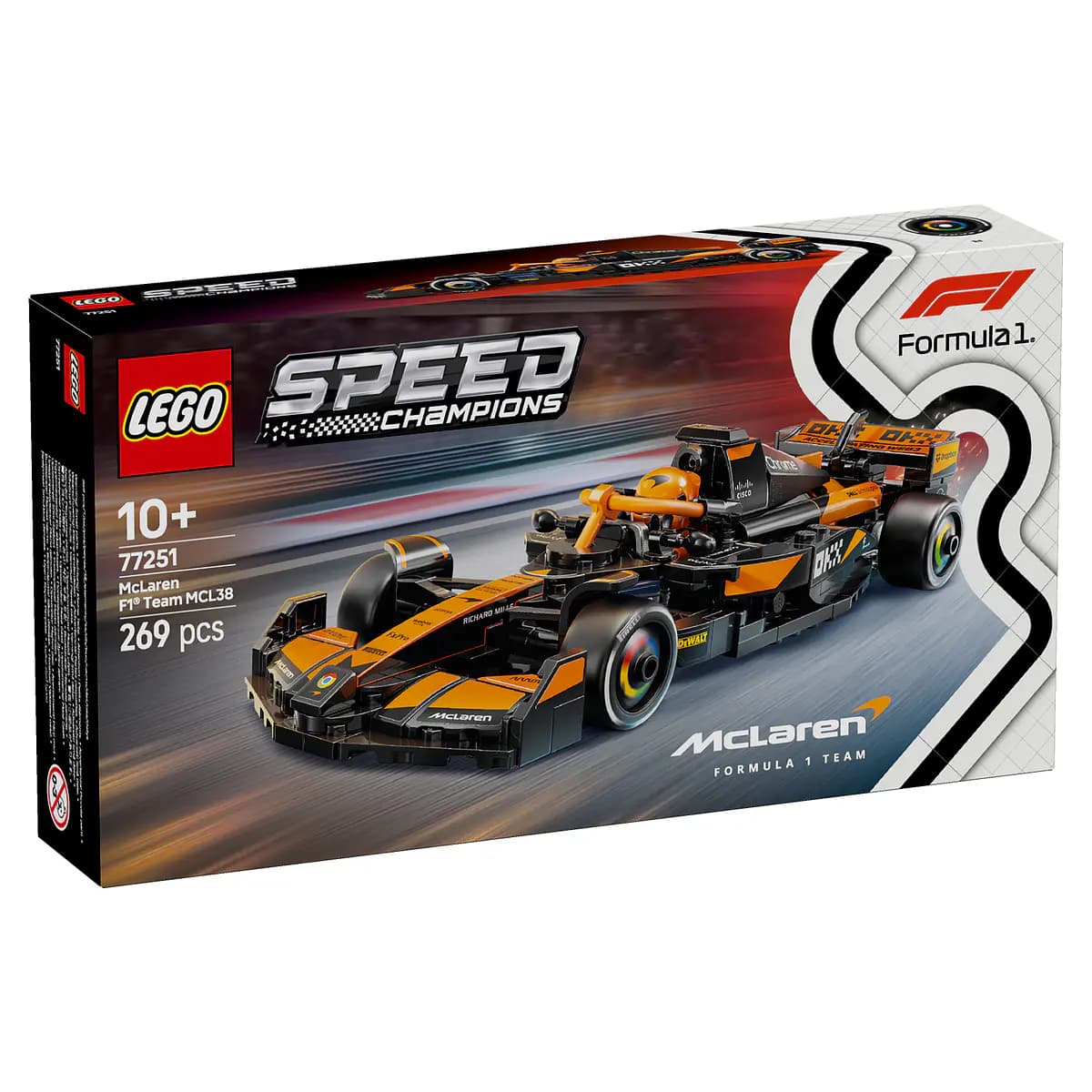 Carro de Corrida McLaren F1 Team MCL38